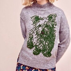 Anthropologie Moth dog sweater